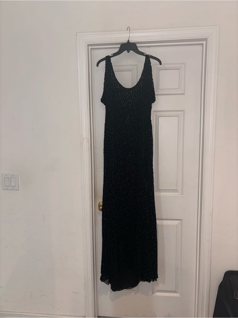 Vintage Gianni Versace Made in Italy Black Evening Dress – Size 40 never worn